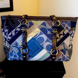 Denim Coach Bag